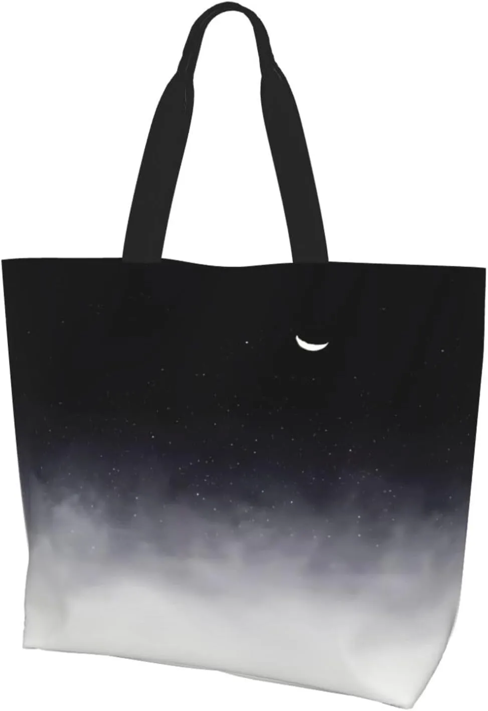Navy Blue White Stripes horizontal Women's Tote Bag Large Capacity Single Shoulder Bags Handbag for Shopping Work