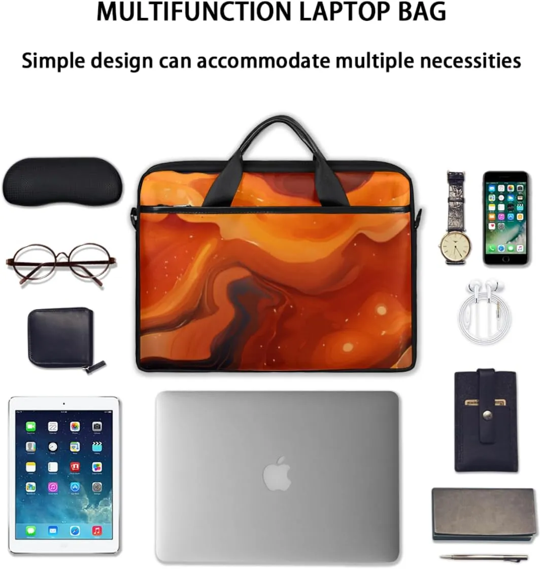 Neon Popsicle Laptop Bag for Men Women 13-15 Inch Case Bags Sleeve Shoulder with Anti Slip Removable The Pad Straps