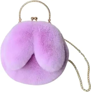 New 2026 Unisex Lovely Rabbit Crossbody Bags For Women Korean Version Purses And Handbags Hers Ear Shoulder Messenger Bag K8E3 Jewelry Fashion Trendy Accessories Creative Gift For Women And Men