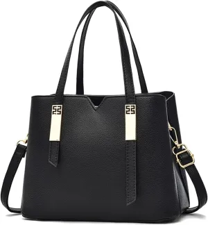 NICOLE & DORIS Handbags for Women Elegant Shoulder Bags Top Handle Bag Tote Ladies Crossbody Bags PU Leather Work Bag