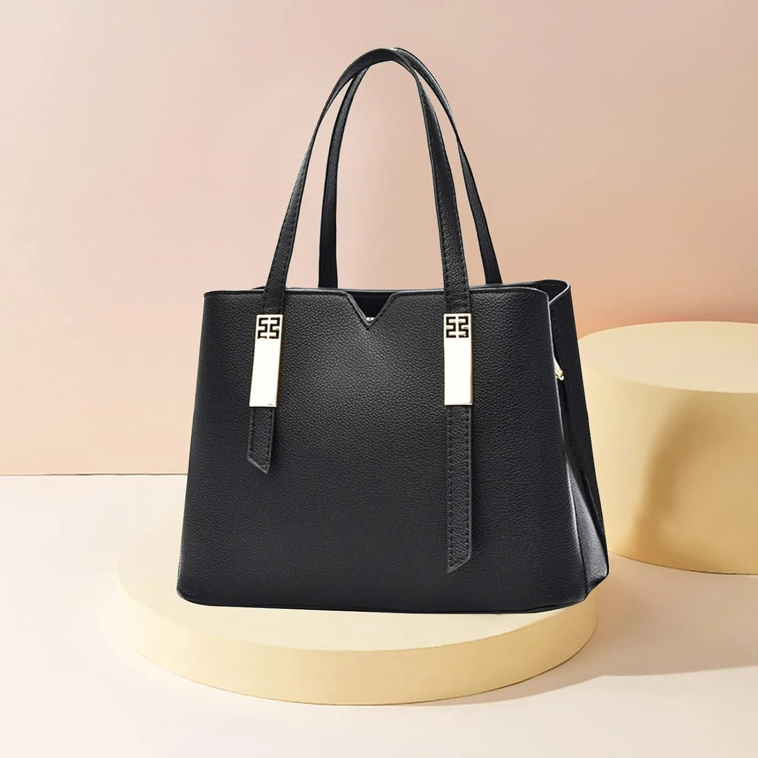 NICOLE & DORIS Handbags for Women Elegant Shoulder Bags Top Handle Bag Tote Ladies Crossbody Bags PU Leather Work Bag