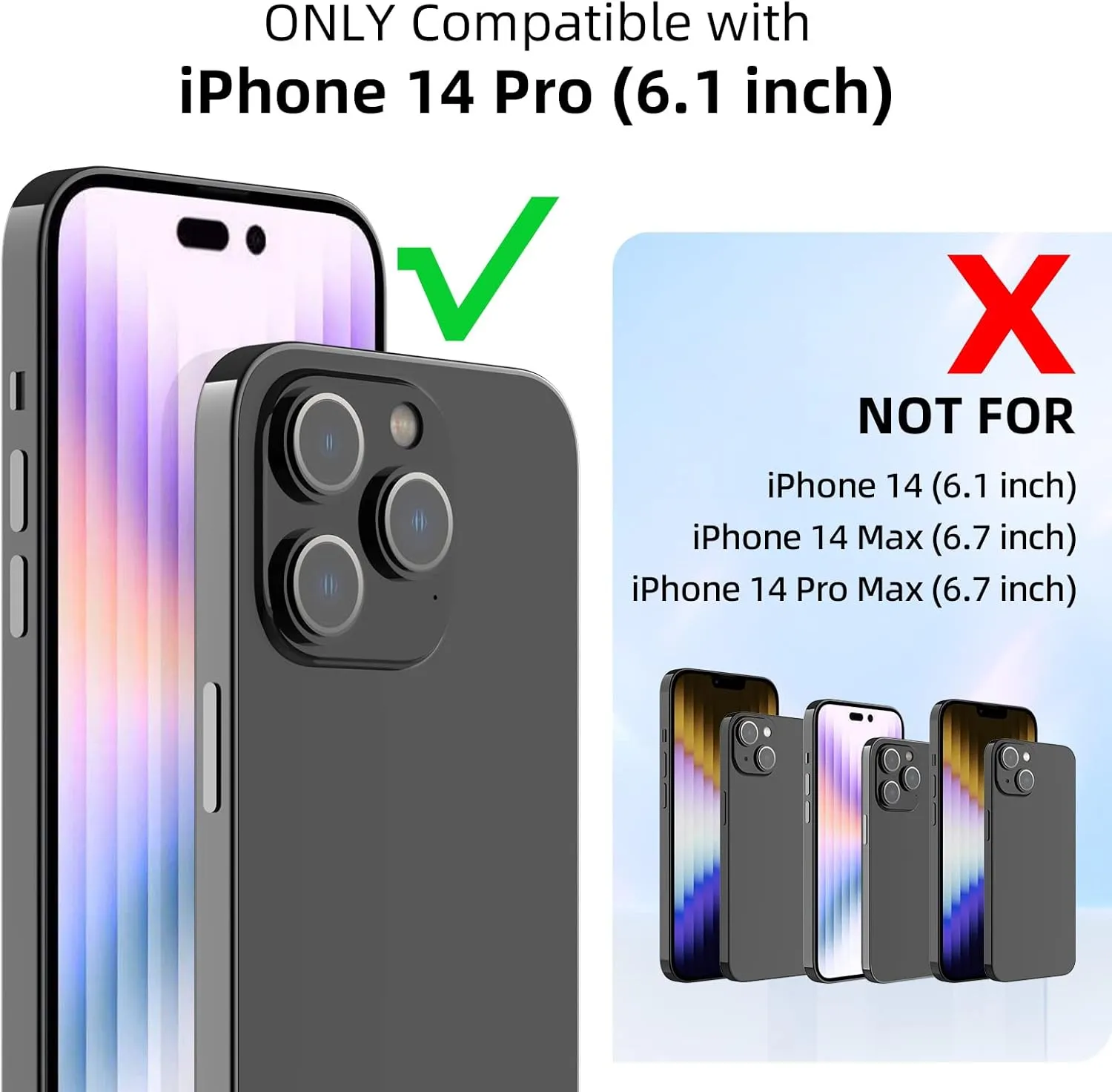 Nillkin Case for iPhone 14 Pro Case with Stand, Slide Camera Cover, Military Grade Shockproof Portective Case Compatible with MagSafe Wireless Charger&Magnetic Car Mount Holder,Blue
