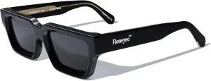 Non Polarized Acetate Sunglasses 148mm Frame with UV Protection Impact Resistant Nylon Lens Retro Shades Unisex