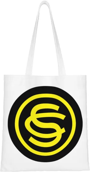 Officer Candidate School insignia (United States Army) Tote Bag for Women Canvas Shopping Bags Reusable Large Capacity Casual Shoulder Handbags Grocery Bags DIY Gift Bags