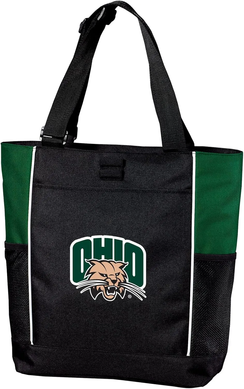 Ohio Bobcats Tote Bag Colorblock Ohio University Totes Beach Pool Or Travel