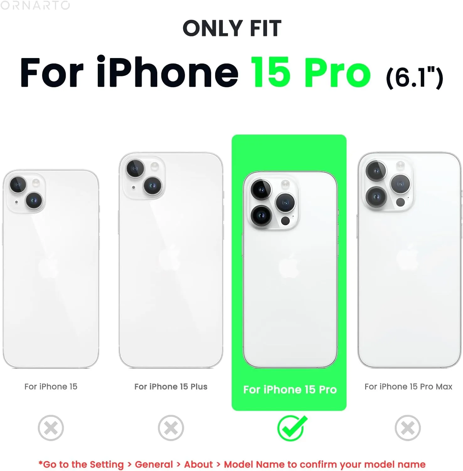 ORNARTO Compatible with iPhone 15 Pro Case 6.1", Liquid Silicone 3 Layers Full Covered Soft Gel Rubber Cover, Shockproof Protective Slim Phone Case with Anti-Scratch Microfiber Lining-Aqua Blue