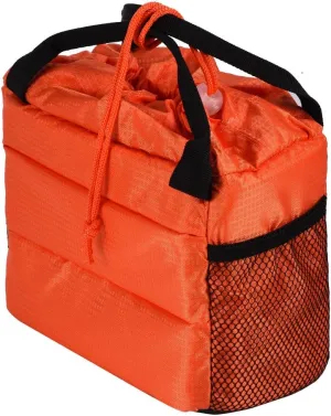 Padded DSLR/SLR Camera Bag, Portable Insert Partition Camera Handbag Shockproof Protective Case Carrying Pouch Bag for DSLR Camera/Lens(Orange)