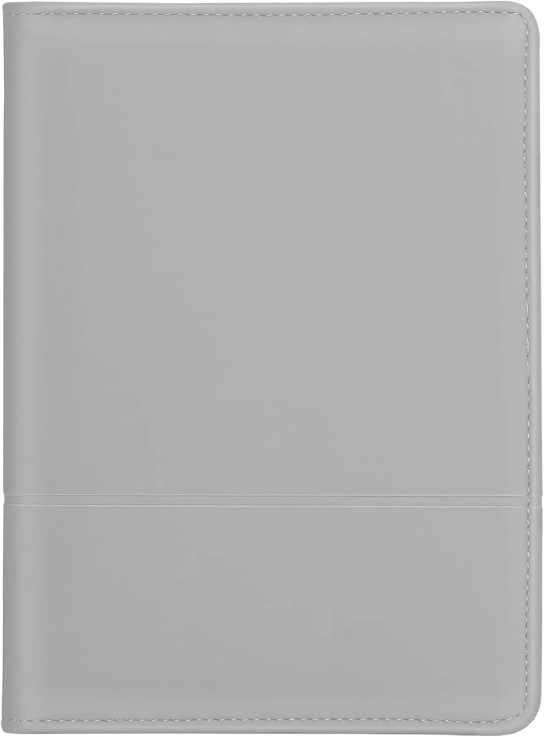 Padfolio/Portfolio Binder, Mini Padfolio Portfolio Binder 5 x 8 Legal Writing Pad, A5 Document Organizer Folder for Men Women, Gray