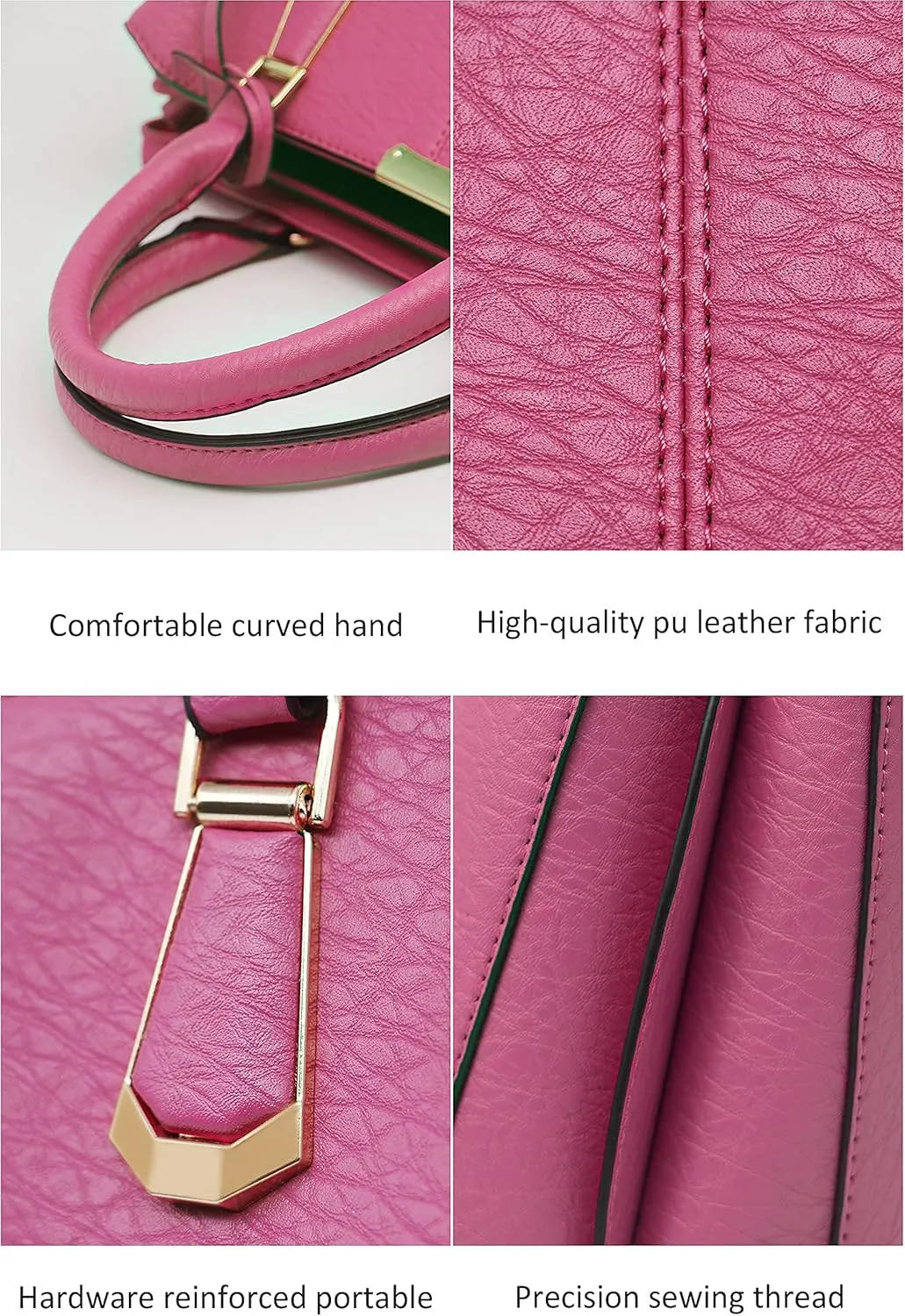 Pahajim Women Fashion Purses and Handbags Shoulder Tote Bags Top Handle Satchel for Women