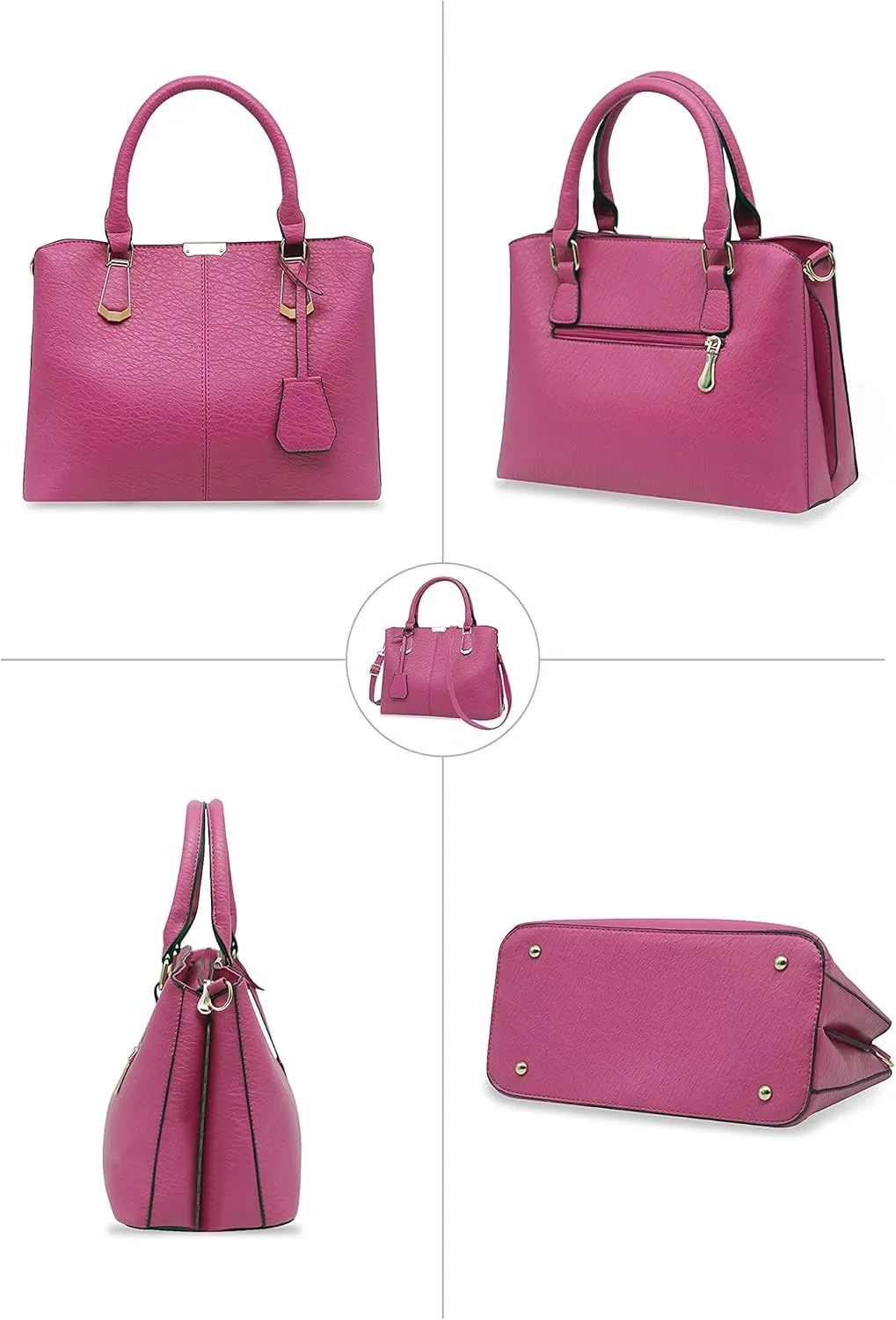 Pahajim Women Fashion Purses and Handbags Shoulder Tote Bags Top Handle Satchel for Women
