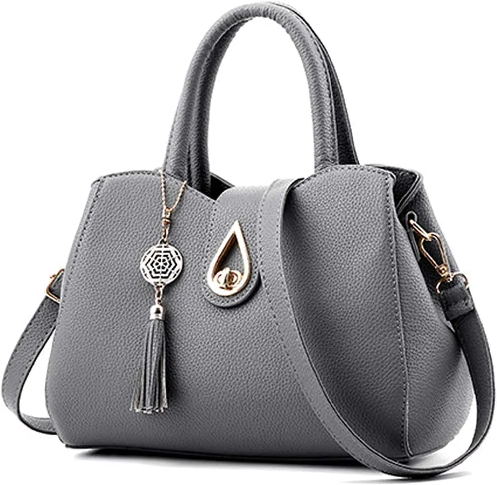 Pahajim Womens Leather Purses and Handbags Top Handle Satchel Bags Tote Bags Tote Purses for Women
