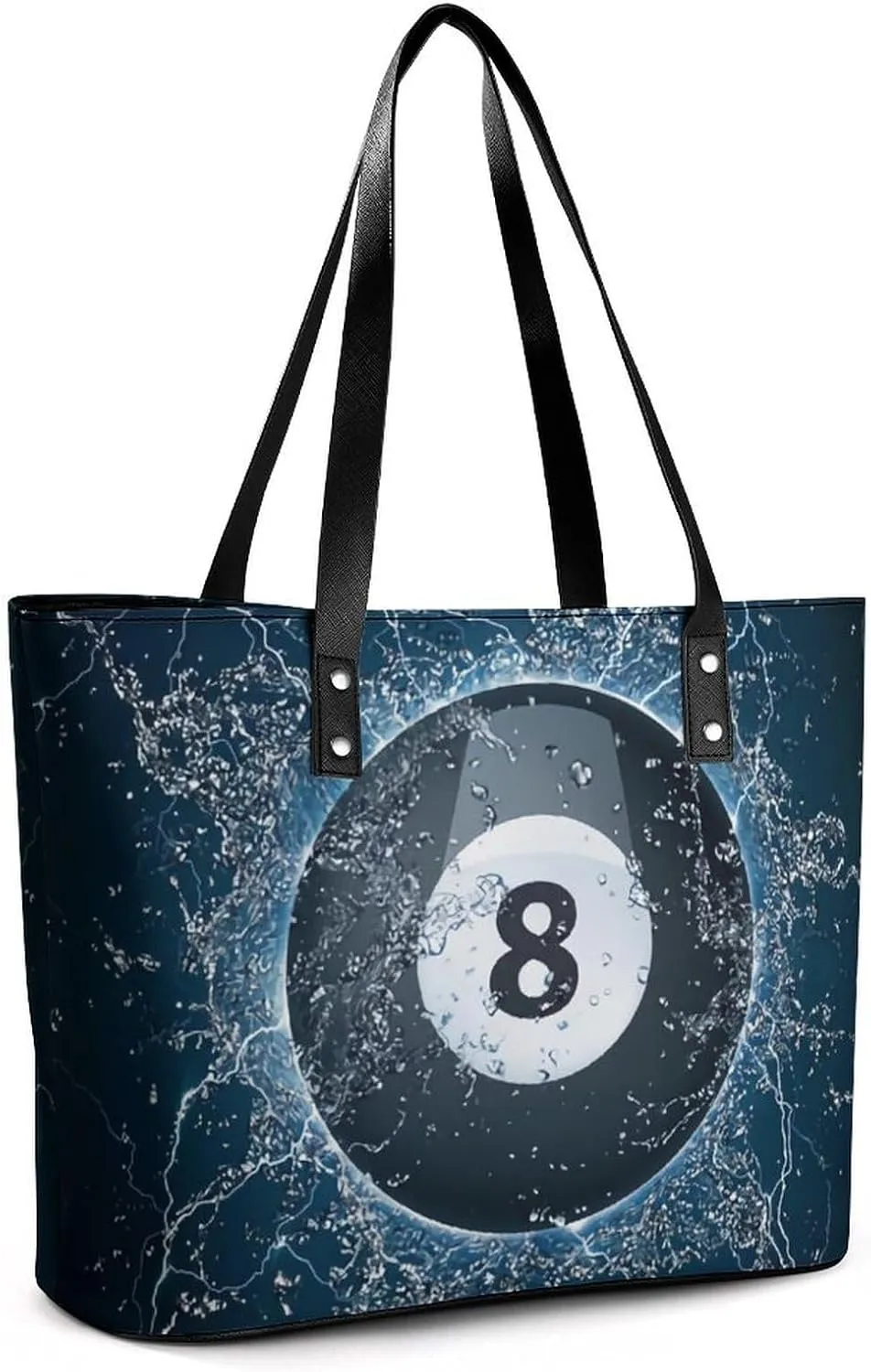 Paisley A Leather Handbag with Large Capacity And Portability