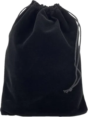Palmhomee Pack of 12 8x12 Inch Velvet Drawstring Bags Gift Bag Velvet Pouch For Jewelry Wedding and Party Favor (Black)