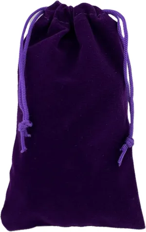 Palmhomee Pack of 48 4x6 Inch Velvet Drawstring Bags Gift Bag Velvet Pouch For Jewelry Wedding and Party Favor (Purple)