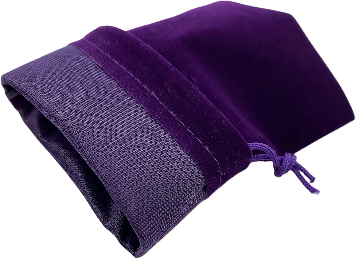 Palmhomee Pack of 48 4x6 Inch Velvet Drawstring Bags Gift Bag Velvet Pouch For Jewelry Wedding and Party Favor (Purple)