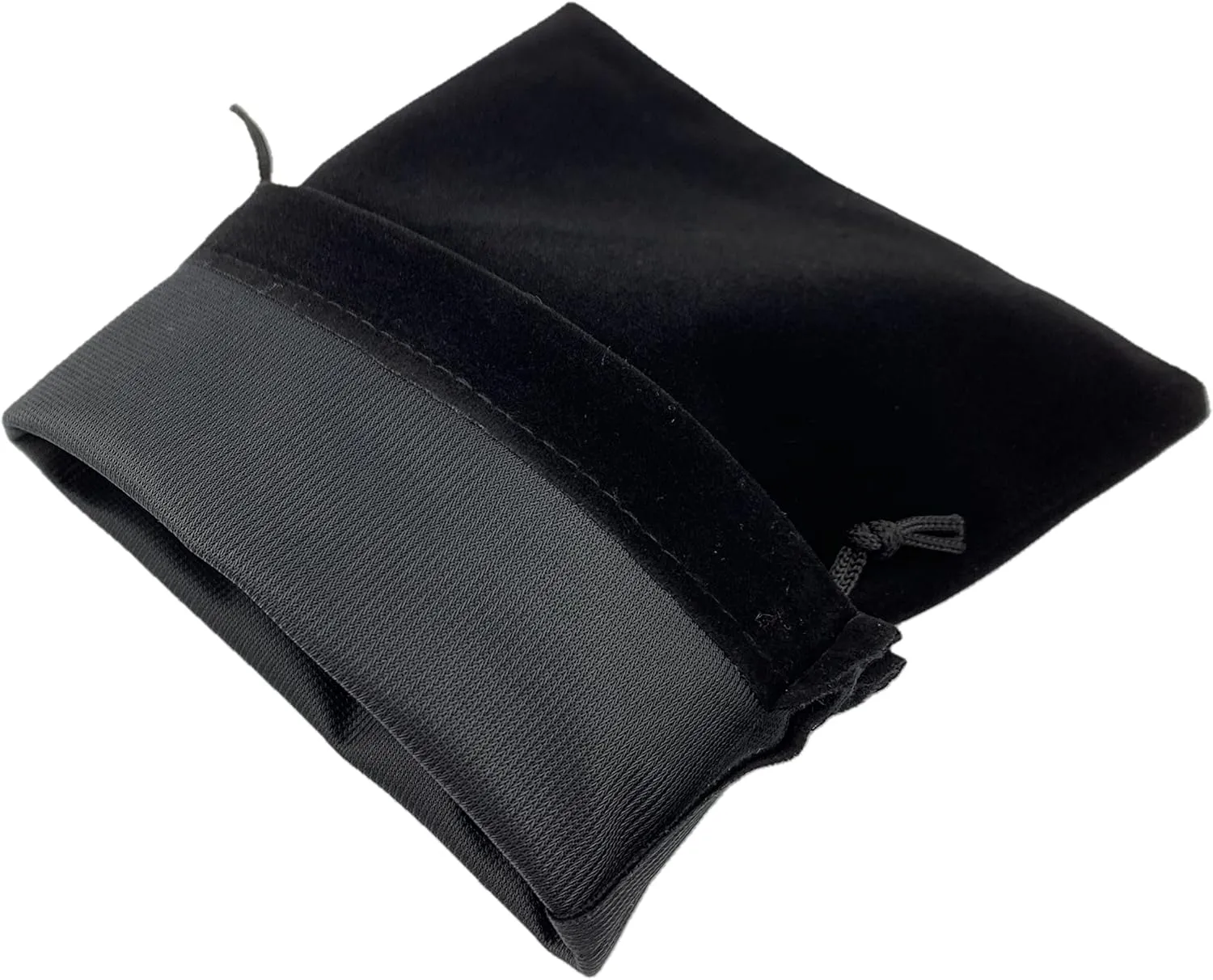 Palmhomee Pack of 6 12x16 Inch Velvet Drawstring Bags Gift Bag Velvet Pouch For Jewelry Wedding and Party Favor (Black)