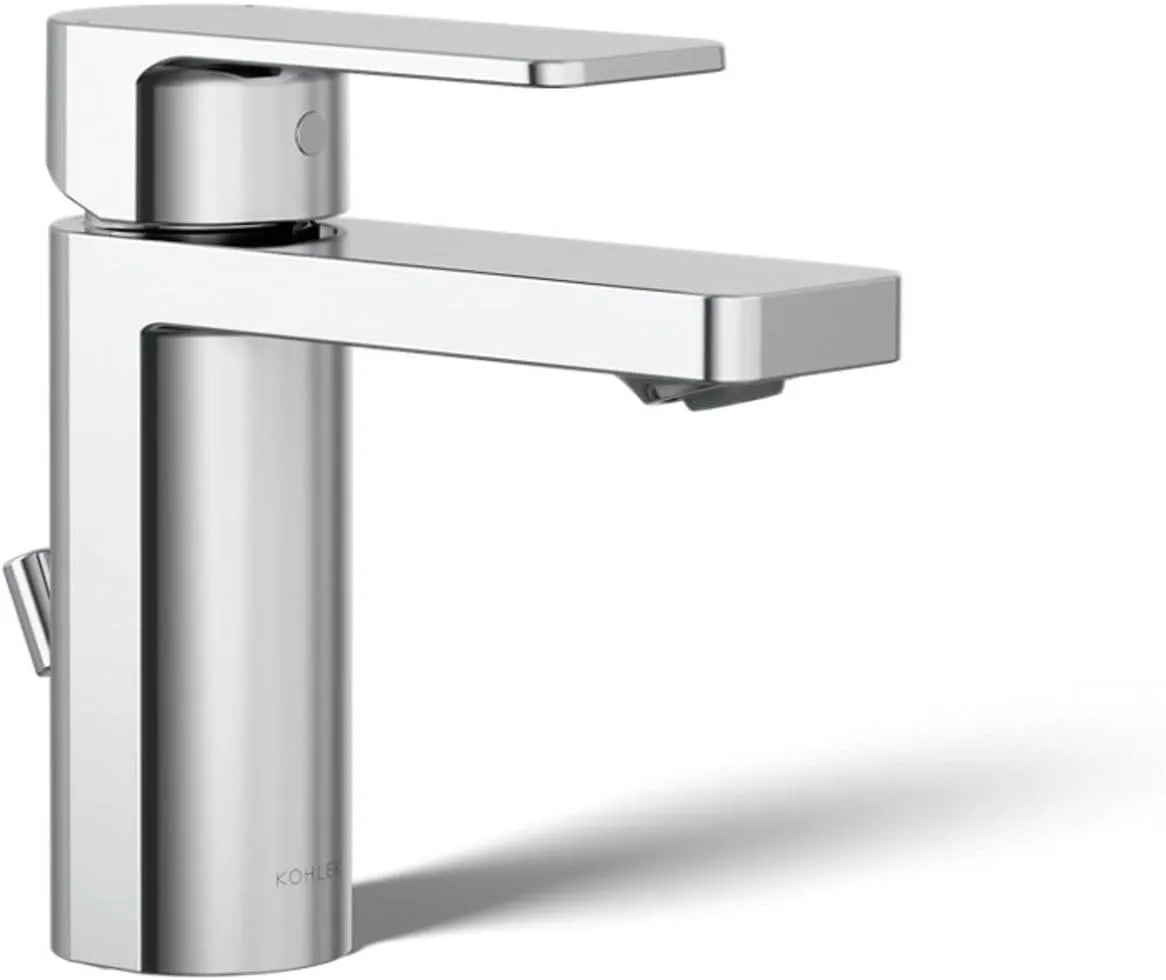 Parallel Single-Handle Bathroom Sink Faucet