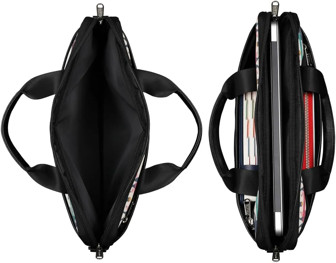 Paris Butterflys Laptop Bag for Men Women 13-15 Inch Case Bags Sleeve Shoulder with Anti Slip Removable The Pad Straps