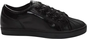 Pastry Unisex Fashion Sneakers – Glossy, Paris Praline Style, Black & White