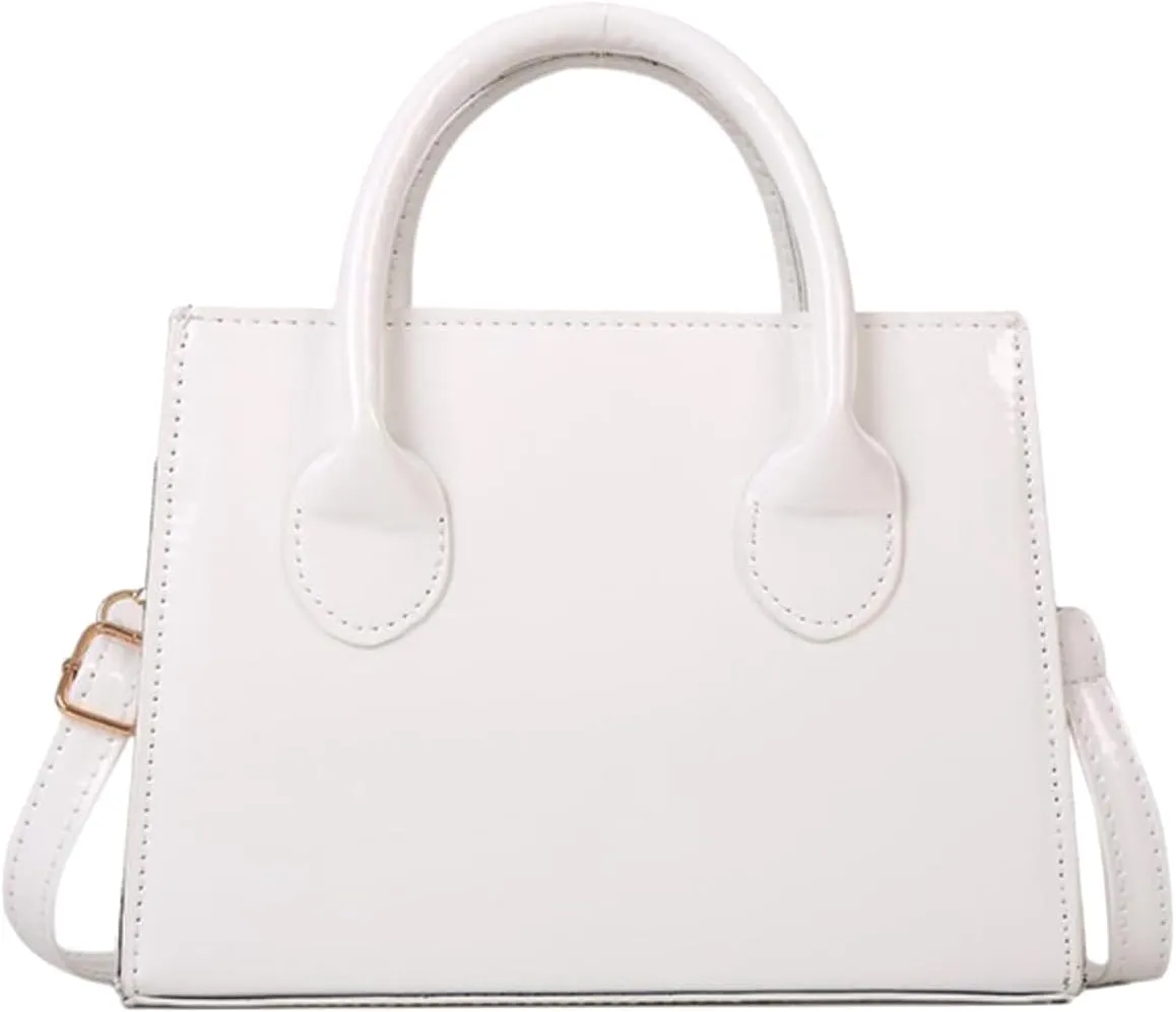 Patent Leather Handbag Shinny Clutch Purse Mini Shoulder Bag Evening Purse for Women