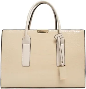 Patent Leather Tote Purse for Women Crocodile Print Glossy Shoulder Handbag Work Top-handle Satchel Crossbody Bag