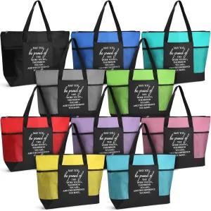 Paterr Nurse Tote Bags Employee Appreciation Gift for Coworker May You Be Proud of the Work Sign Nurse Bag