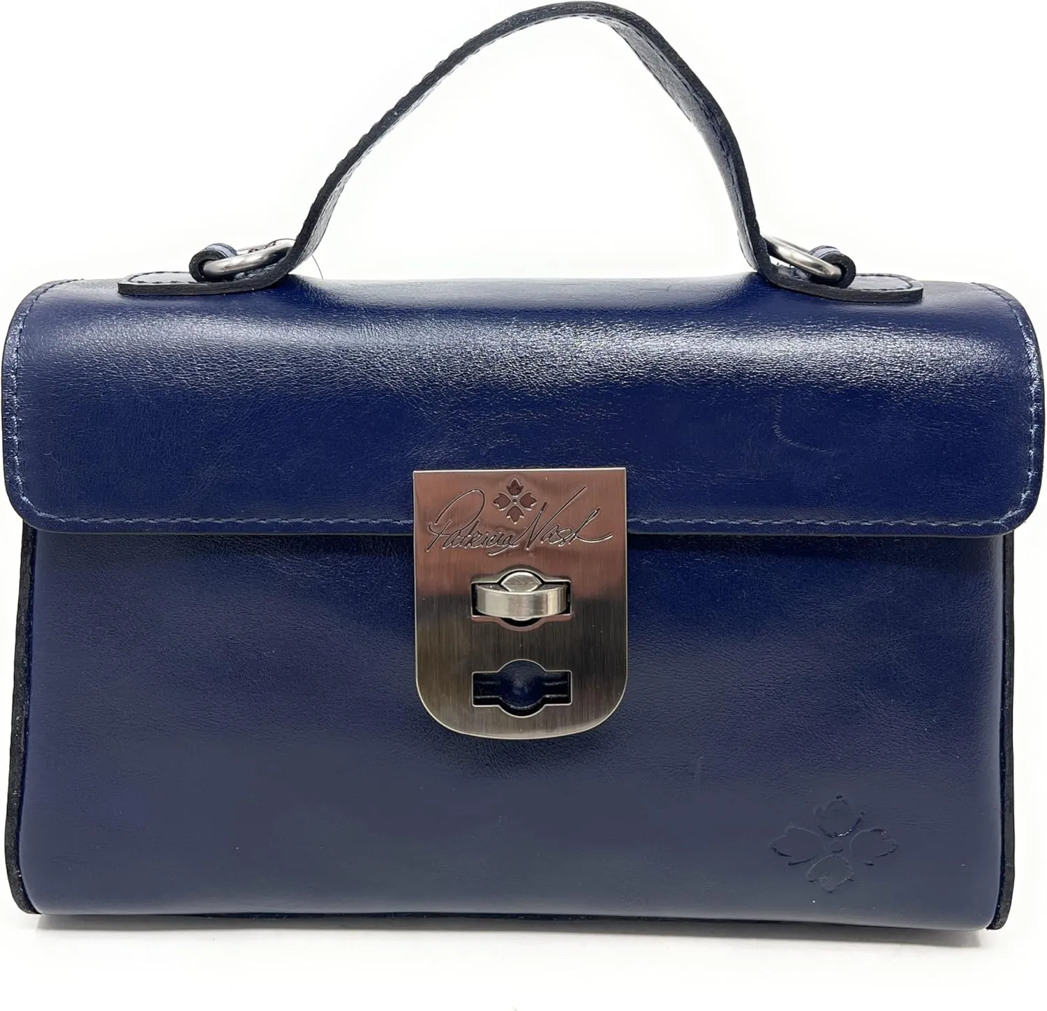 Patricia Nash Carisbrooke Leather Satchel, Oceano
