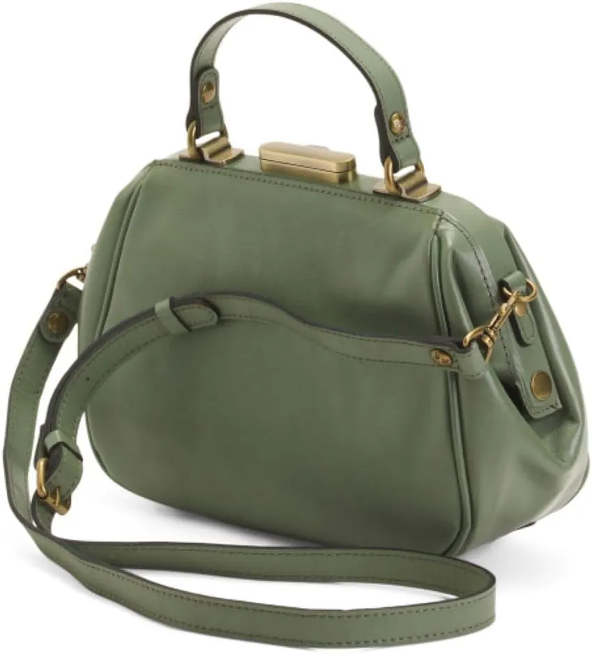 Patricia Nash Gracchi Satchel Leather Handbag Purse