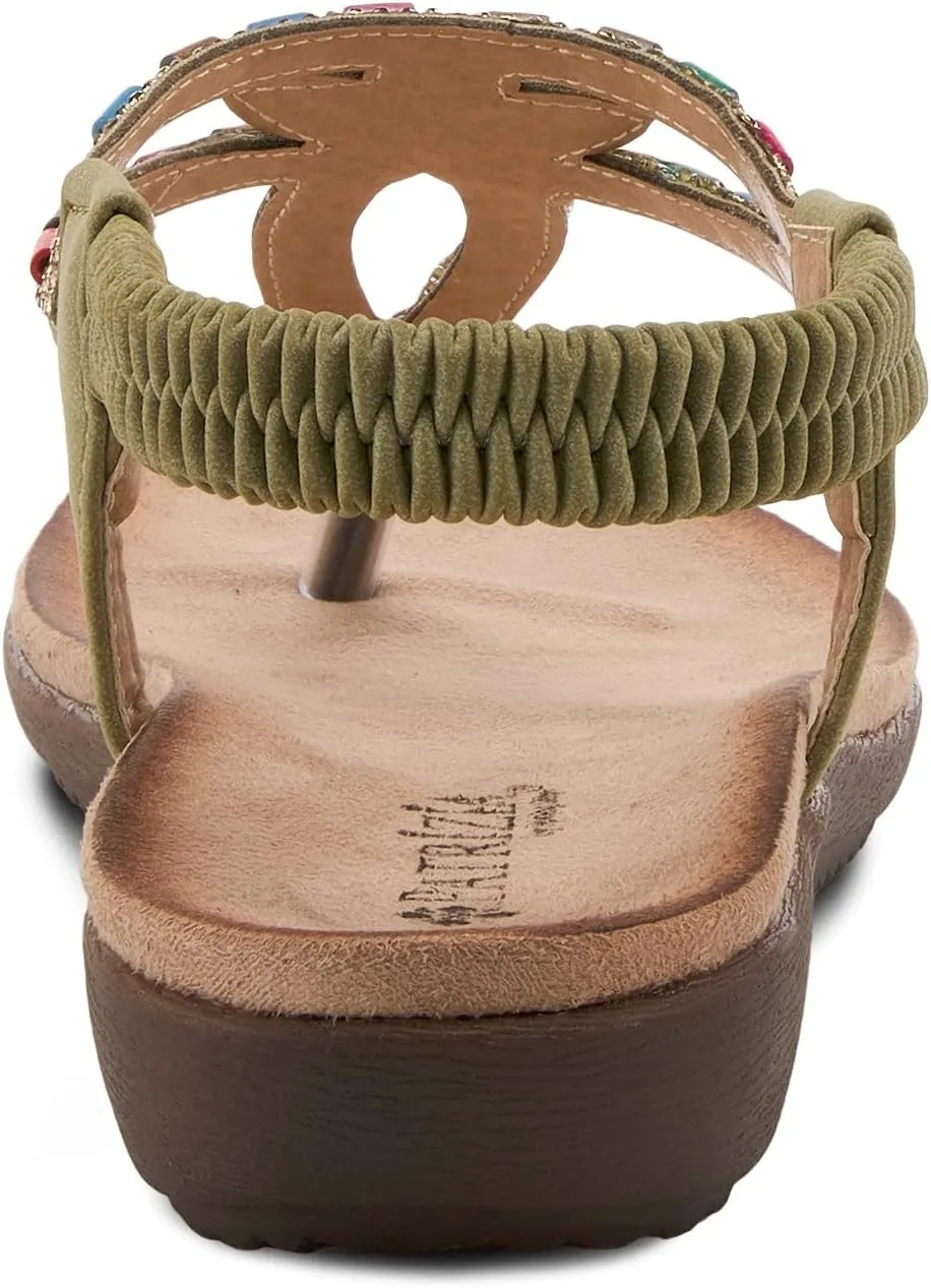 PATRIZIA Women's Crema Slingback Sandal