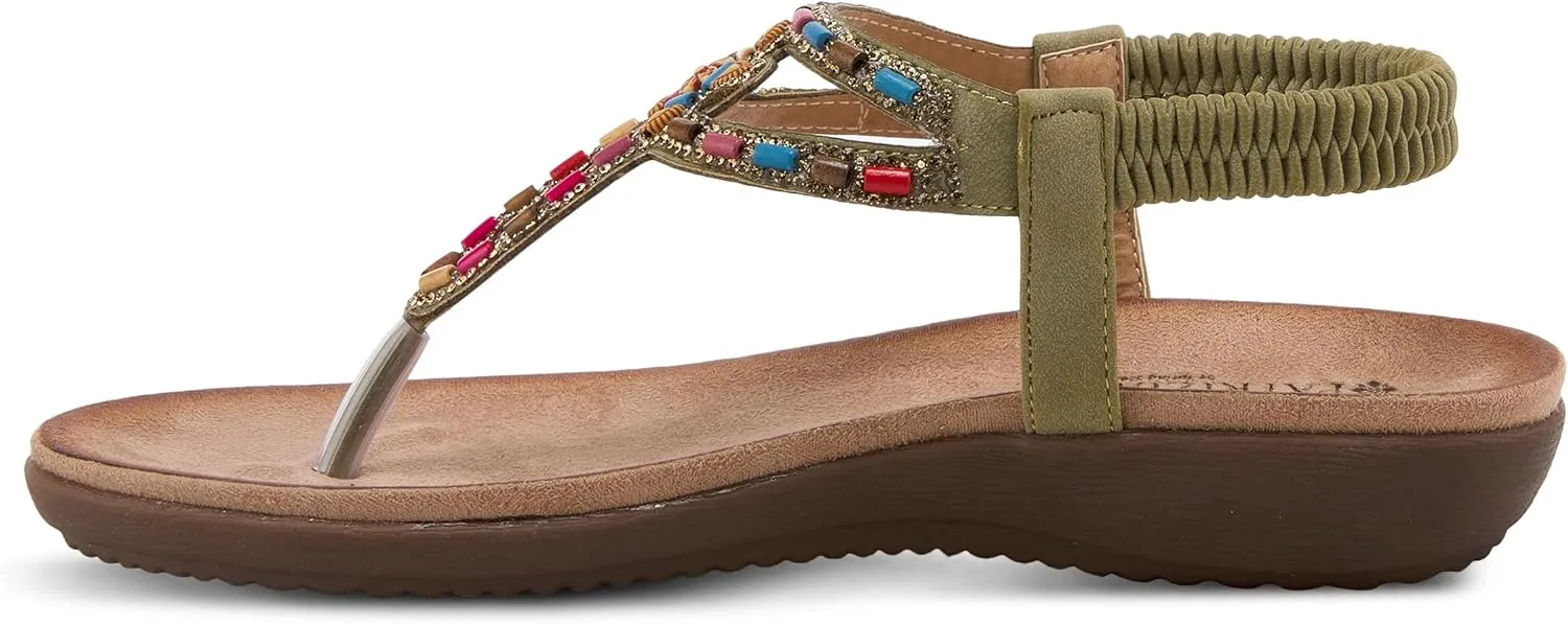 PATRIZIA Women's Crema Slingback Sandal