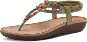 PATRIZIA Women's Crema Slingback Sandal