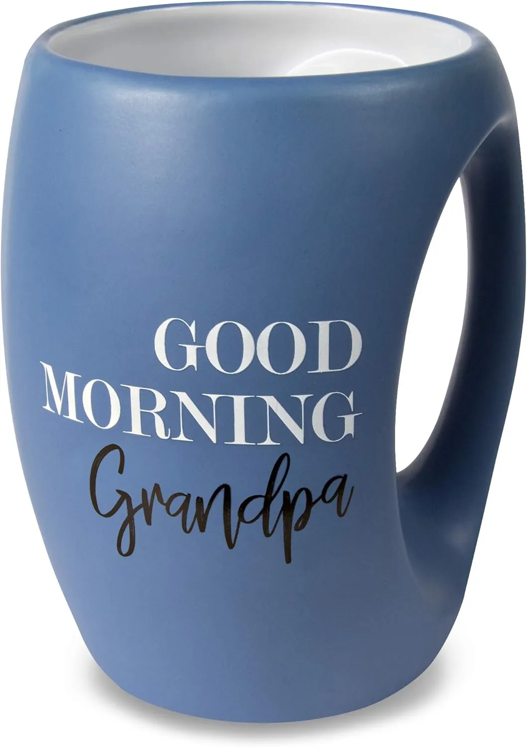 Pavilion Gift Company Good Morning Grandpa 16oz. Mug, 16 oz, Blue