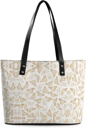Penguin Bird Large Capacity Portable Leather Handbag