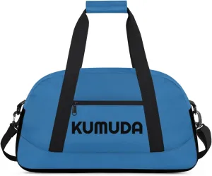 Personalize-Kids-Duffel-Bags With Custom Name Text Carry-On Overnight Travel Gym Lightweight Dance Sports Bags For Girls Boys Kids,Blue 2