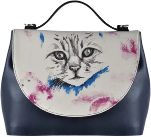 Personalize Your Life - Handy Vegan Printed Fashion Women Top Handle Handbag Shoulder Bag