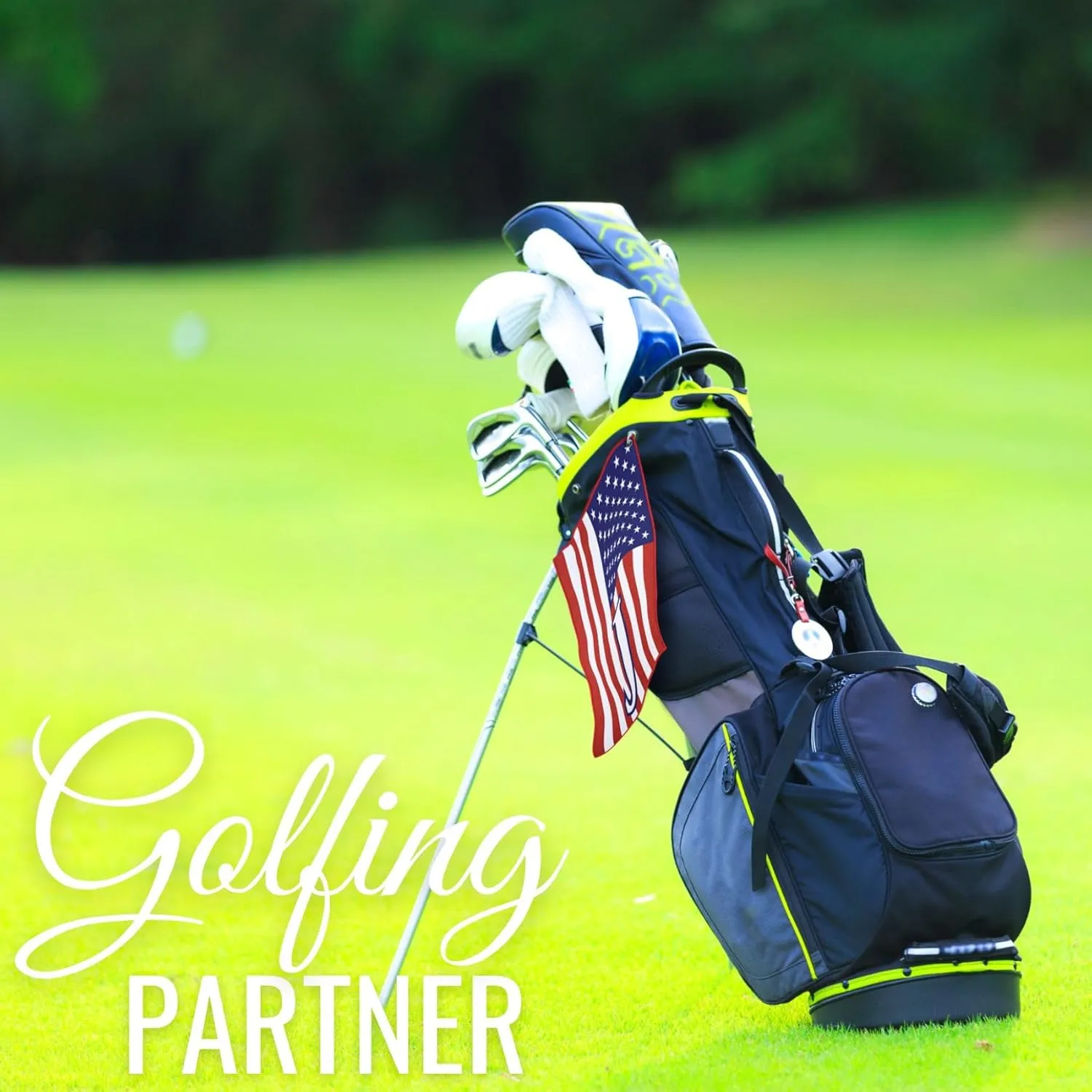 Personalized Gifts for Men, Monogrammed Golf Towels for Golf Bags for Men and Women on Retirement, Birthday, and Christmas - 16”x 24” Microfiber Golf Towel - Initial J