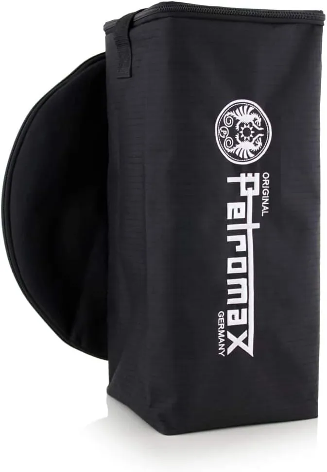 Petromax Transport Bag for Lanterns and Top Reflectors, Two Part Bag Lamps and Reflector Attachments, Reinforced Ripstop Fabric