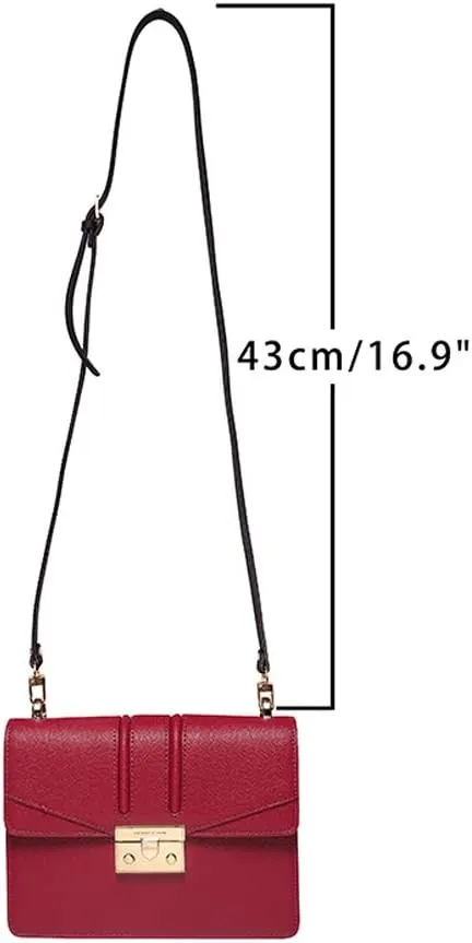 PH PandaHall 34' Black Leather Shoulder Bag Strap with Golden Swivel Lobster Buckles