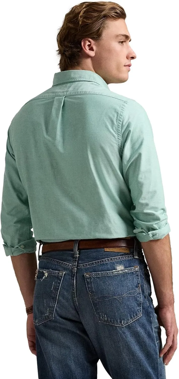 POLO RALPH LAUREN Men's Classic Oxford Long Sleeve Sport Shirt