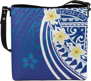Polynesian Bucket Bags for Women Crossbody Bags Leather Tote Bag Summer Clutch Purses Hobo with 2 Detachable Straps