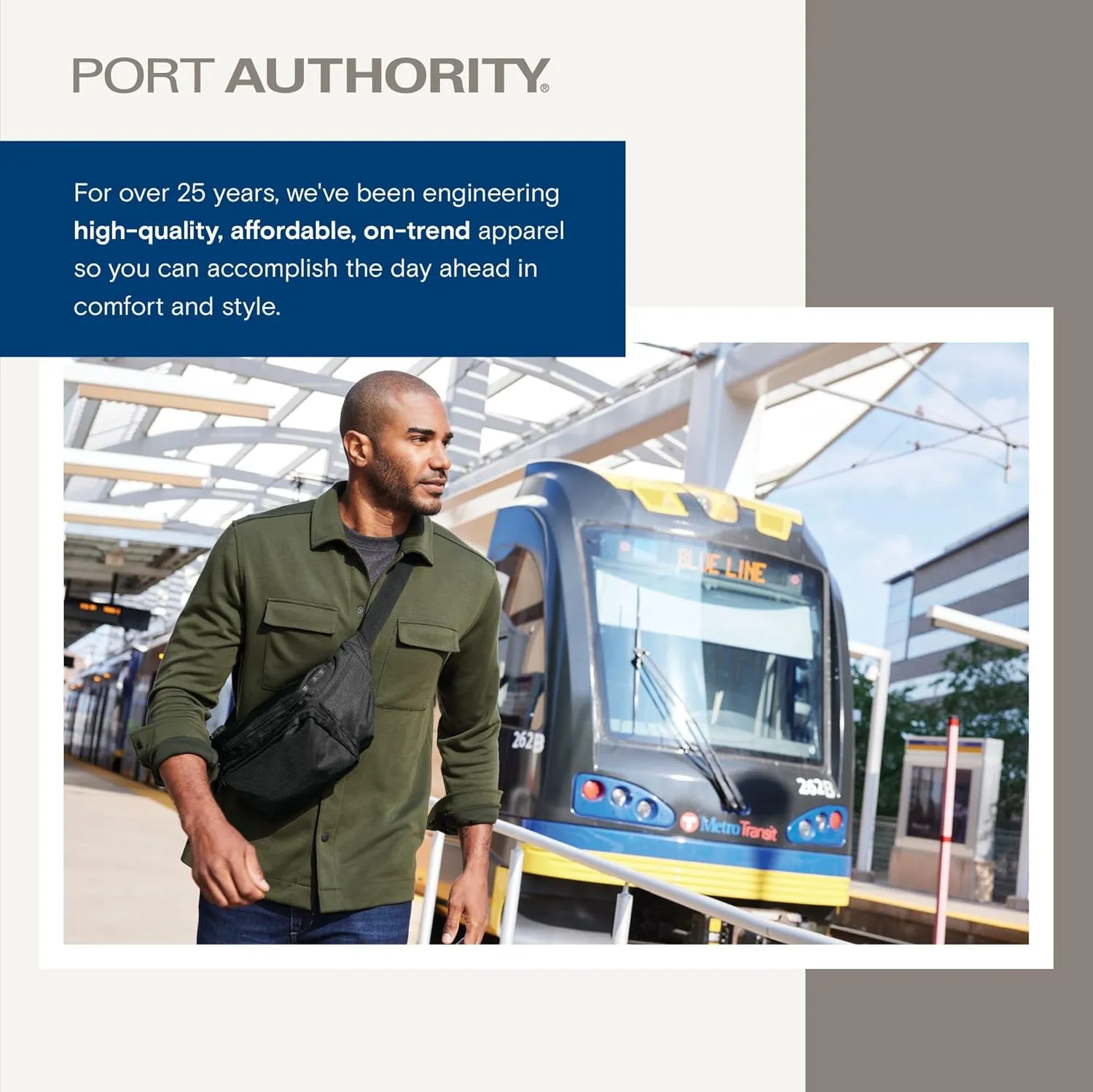 Port Authority Colorblock Cotton Tote