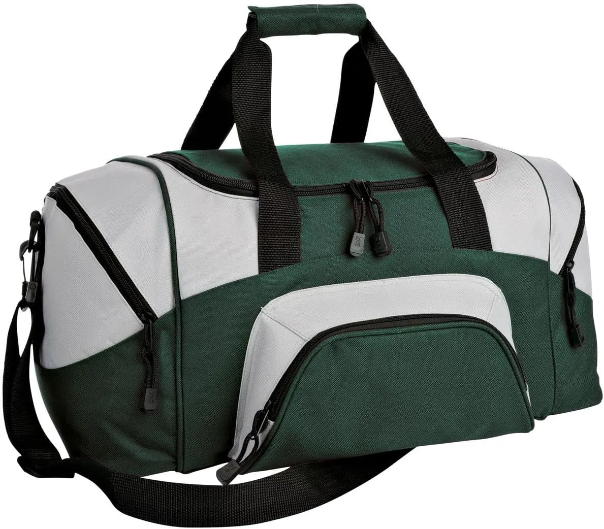 Port Authority - Small Colorblock Sport Duffel. BG990S, True Royal/ Black, OSFA