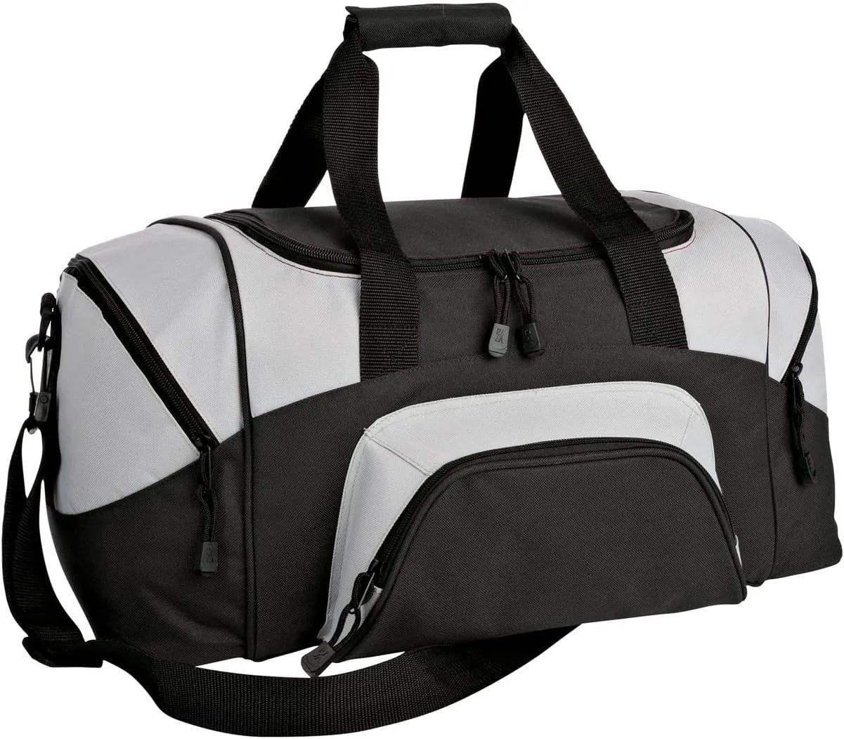 Port Authority - Small Colorblock Sport Duffel. BG990S, True Royal/ Black, OSFA