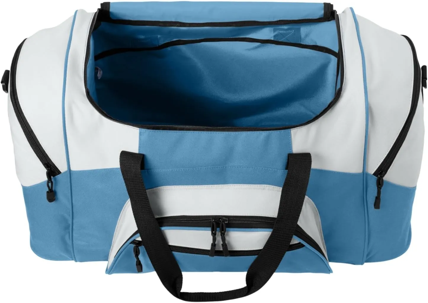 Port Authority - Standard Colorblock Sport Duffel. BG99, Carolina Blue/ Grey, OSFA