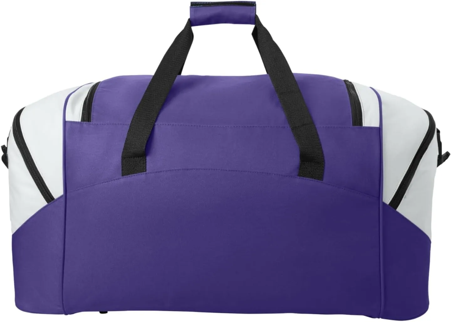 Port Authority - Standard Colorblock Sport Duffel. BG99, Purple/ Grey, OSFA