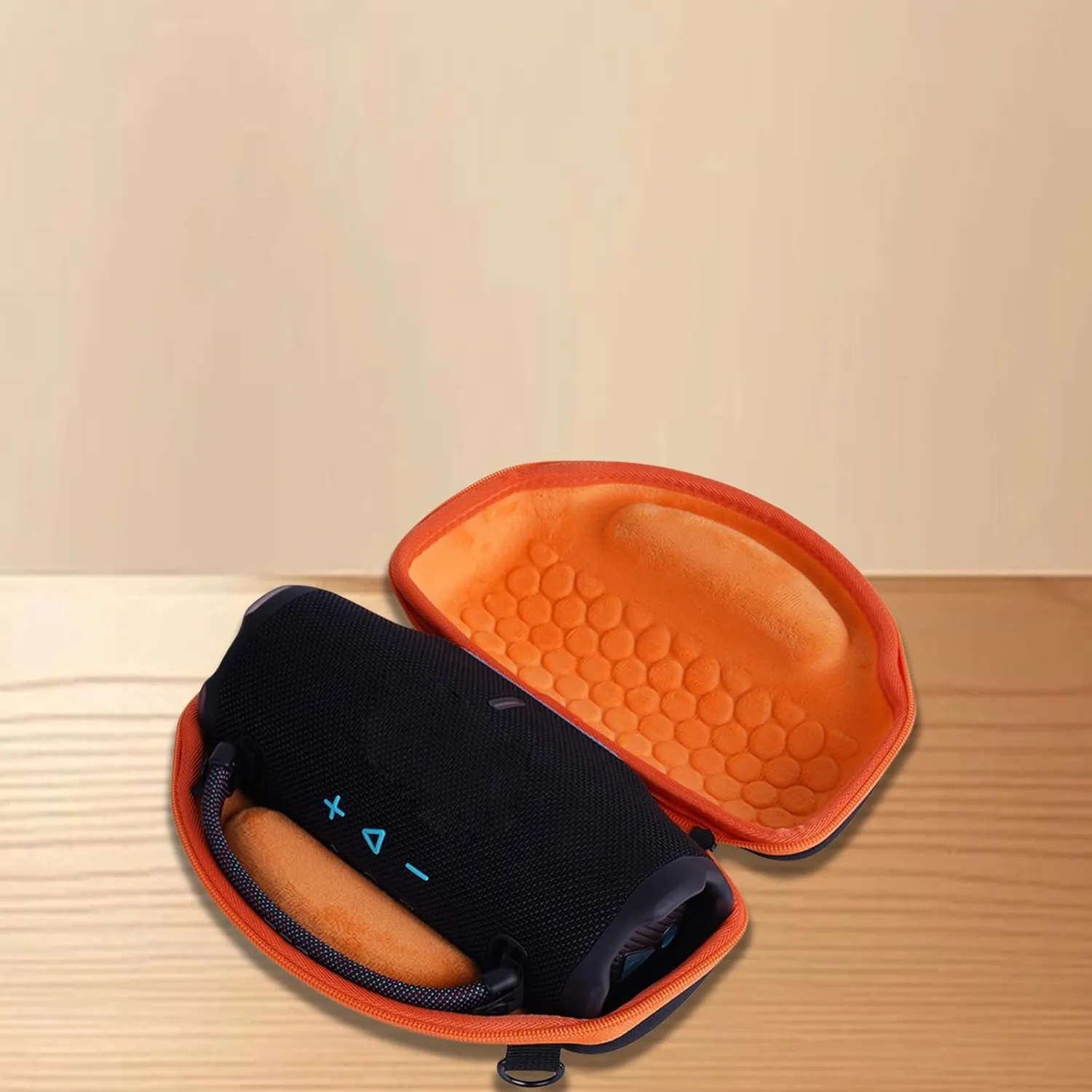 Portable Hard Carrying Case for Speakers Shoulder Bags Featuring Protections Hard Travel Case Pouches