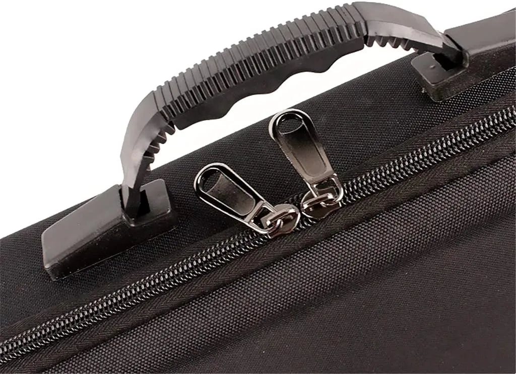 Portable Outdoor Fishing Bags EVA Shockproof Fishing Rod and Reel Bag with Strap Pole Storage Case Crossbody