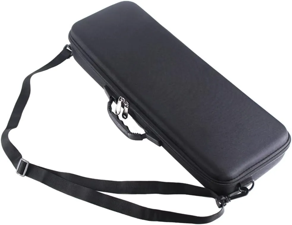 Portable Outdoor Fishing Bags EVA Shockproof Fishing Rod and Reel Bag with Strap Pole Storage Case Crossbody