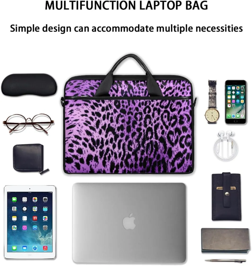 Prairie Animal Laptop Bag for Men Women 13-15 Inch Case Bags Sleeve Shoulder with Anti Slip Removable The Pad Straps