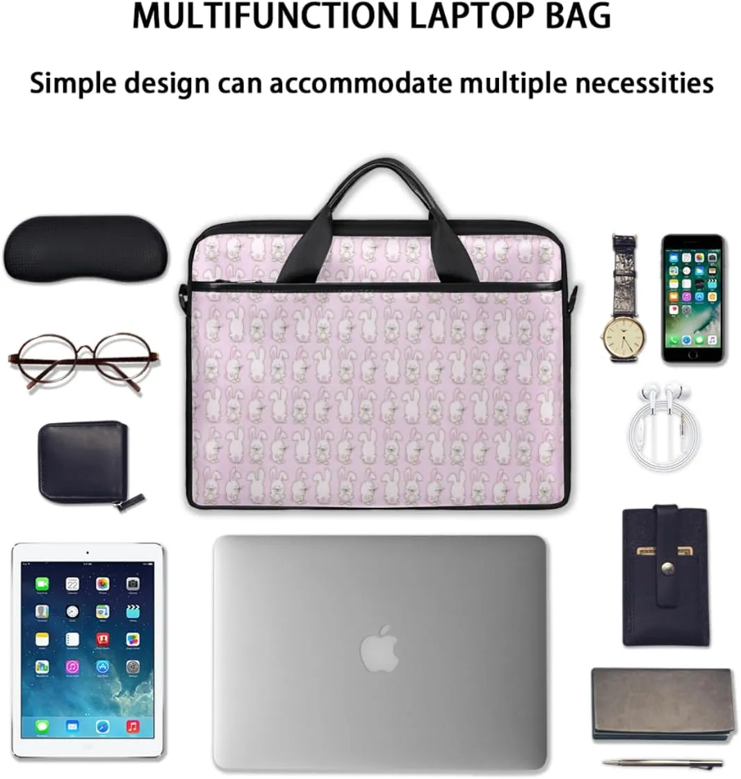 Prairie Animal Laptop Bag for Men Women 13-15 Inch Case Bags Sleeve Shoulder with Anti Slip Removable The Pad Straps